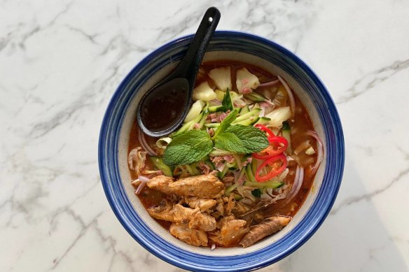 Assam laksa from Penang Flavours.