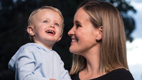 Alyce's egg count was so low the clinic could only retrieve one.