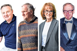 New board appointments: David Borger, Bob Debus, Cathy Foley and Bob Carr.
