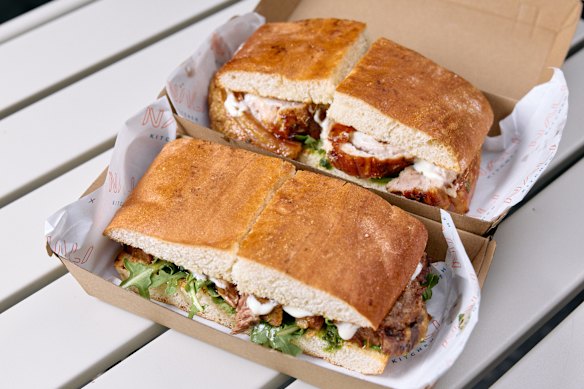 Van Der Zwan serves not one but two of the best sandwiches in town.