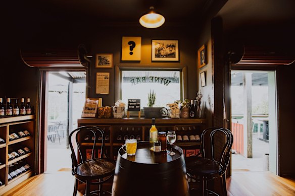 The liquor license at Trading Post Laguna dates back to 1879.