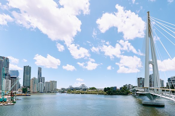 The restaurant’s views across the river are one-of-a-kind.