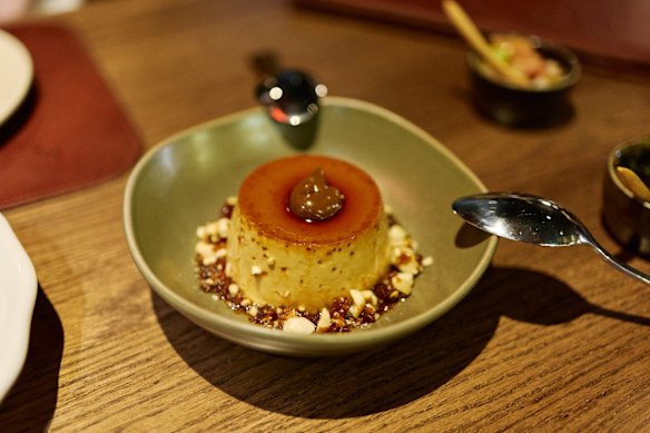 San Telmo's dulce de leche creme caramel.