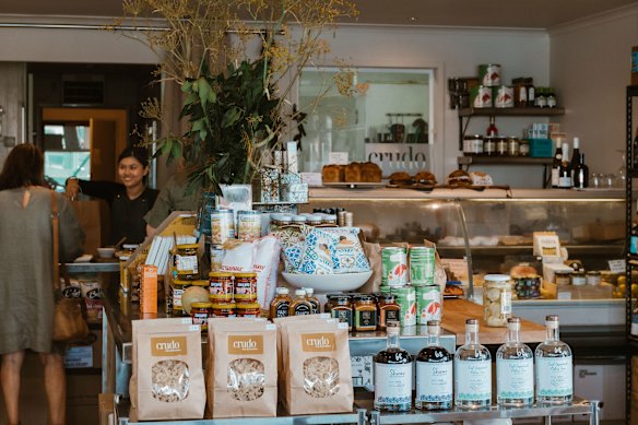 The Sodafish team have opened deli and providore Crudo downstairs.