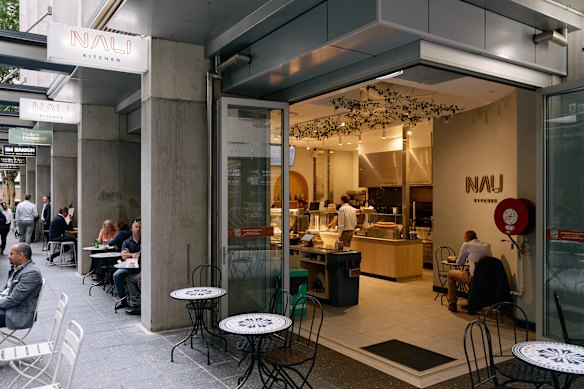 Find Nali Kitchen hidden in Gresham Lane in the CBD.