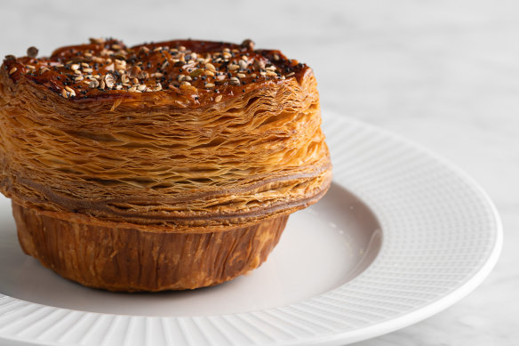Get a load of this: Lode’s limited edition pie for its Aperture menu at Capella. 
