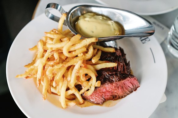 The classic steak frites.