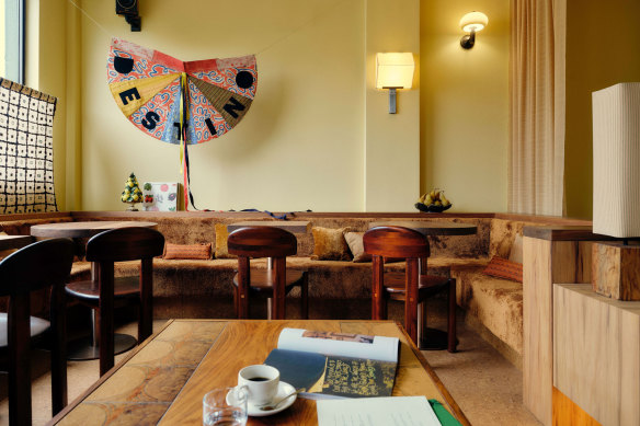 The interiors. 