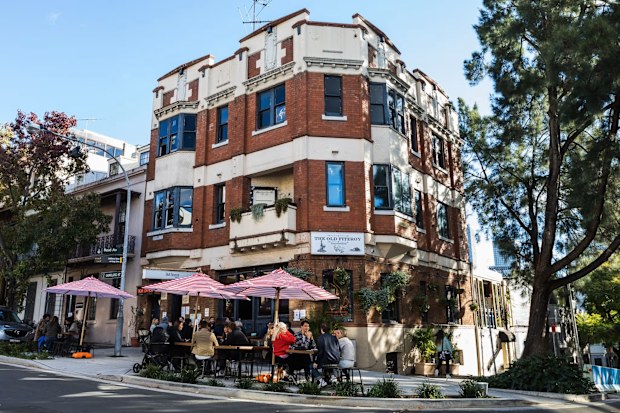 The Old Fitzroy Hotel in Woolloomooloo.