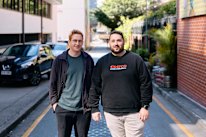 Clarence owners Ben McShane and Matt Kuhnemann.