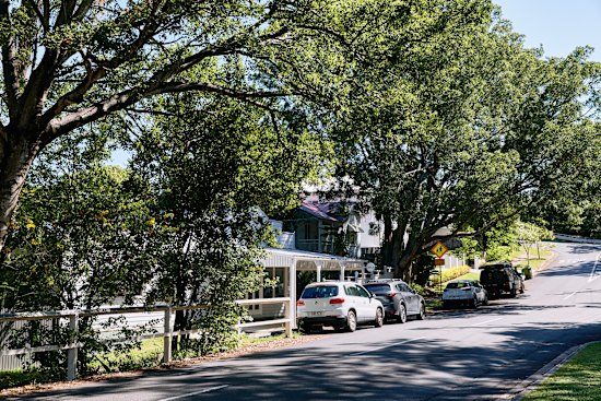 A suburban street in Toowong, Brisbane, in 2026.