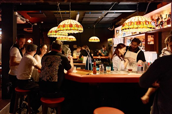 Shaman é apenas o mais recente de uma série de novos pequenos bares no CBD de Brisbane.