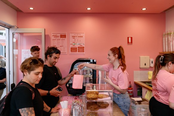 Owner Madeline Holthe oversaw the design of the store herself.
