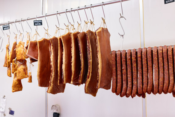Adam’s makes and sells everything from leberkase to kransky, weisswurst and continental frankfurts – and much, much more.