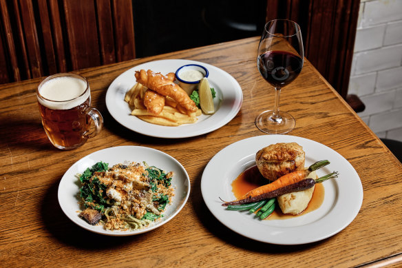 The Rose &amp; Crown’s British-inflected food menu is just as important as the drinks.