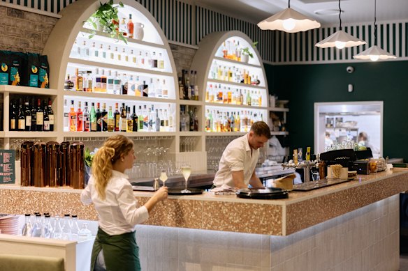 The fitout is much the same as the premises’ days as Mede, which closed earlier this year. 
