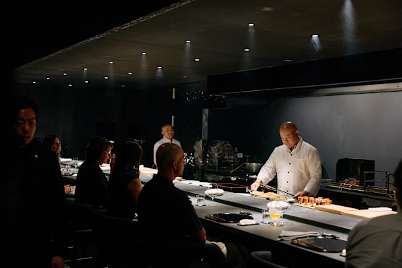 +81 Sushi Kappo, which will open to the public this Thursday.