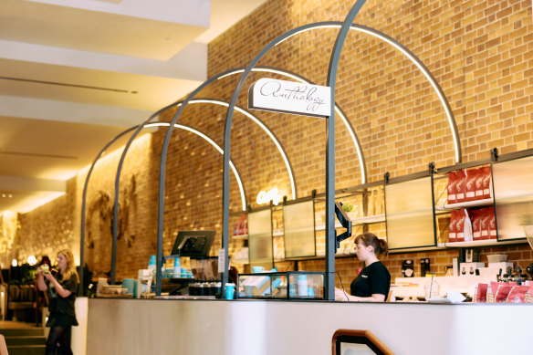 Coffee Anthology sits inside the ground floor of Midtown Centre in the CBD.