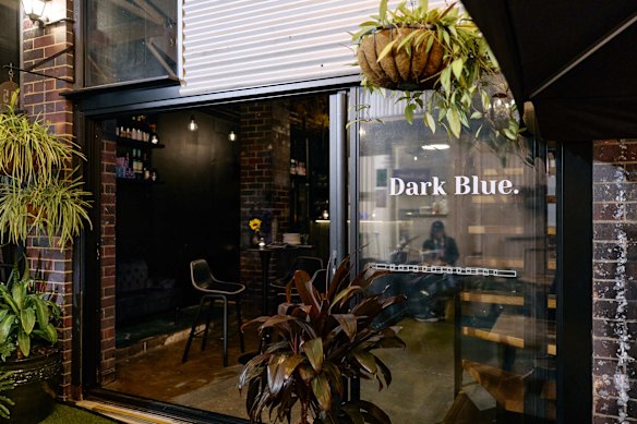 Dark Blue is open Wednesday to Saturday.