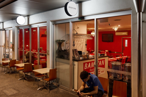 Bamiyan occupies an unassuming shop on Camp Hill’s Bennetts Road.