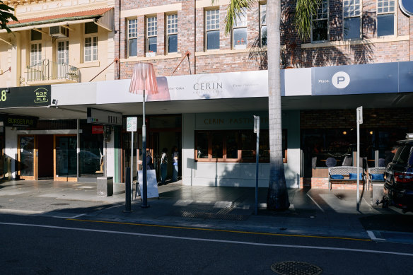 Cerin Pasticceria occupies the premises previously housing The Baker’s Arms on Logan Road.