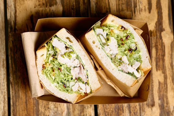 Jane’s Deli’s Hainanese chicken sandwich is a new contender for the very best sanger in town.