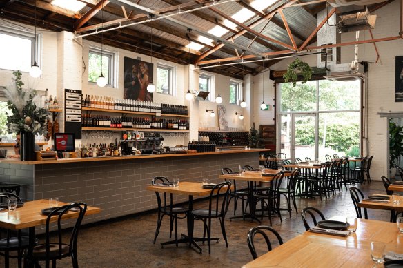 Dining at The Independent in Gembrook.