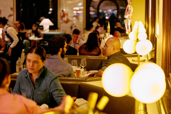DAP & Co’s regular collaborator has given the restaurant a sumptuous modern design.