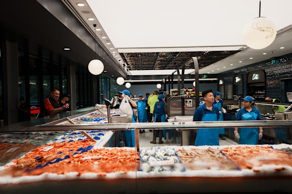 Mercados de Peixe de Sydney. 