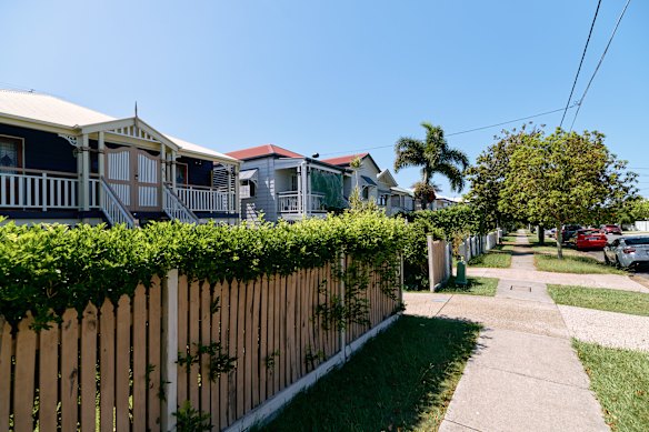 Suburban street, Cannon Hill, Brisbane.