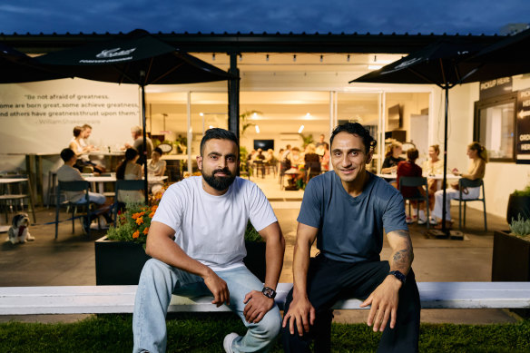 Urvik Bhalani and Reagan Nongkhlaw.