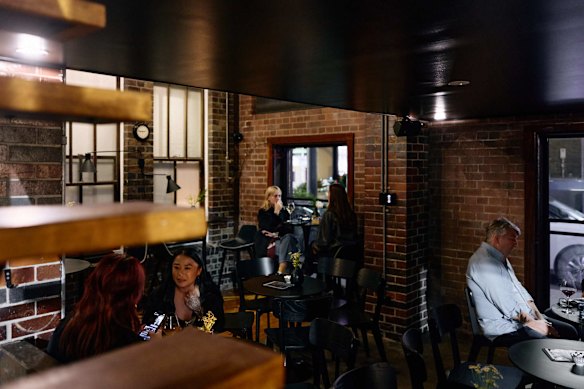 Dark Blue occupies a ground-floor tenancy in the heritage-listed Shannon’s Building.