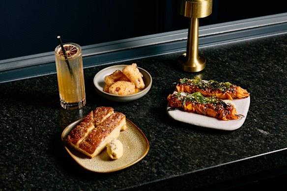 With the makeover comes a new evening menu more suited to grazing.