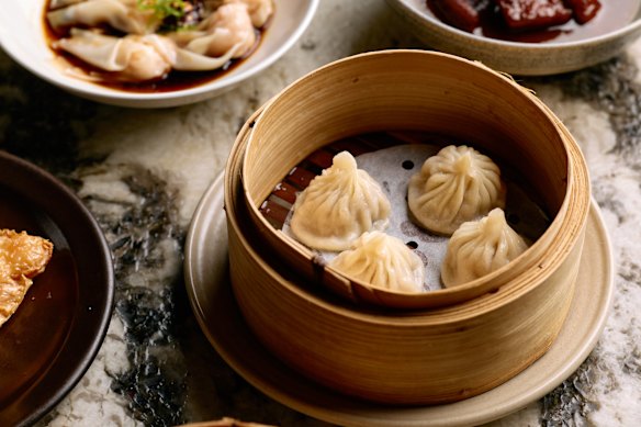 Pork xiao long bao.