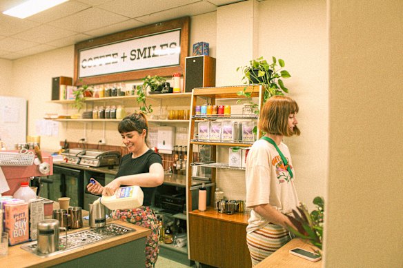 They serve espresso, chai, matcha and specialty iced coffees. 