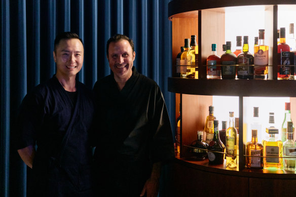 Tony Huang and Herve Dudognon.