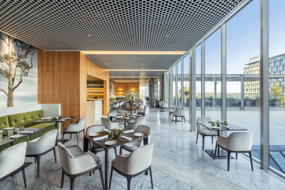 Wildflower Perth dining room. 