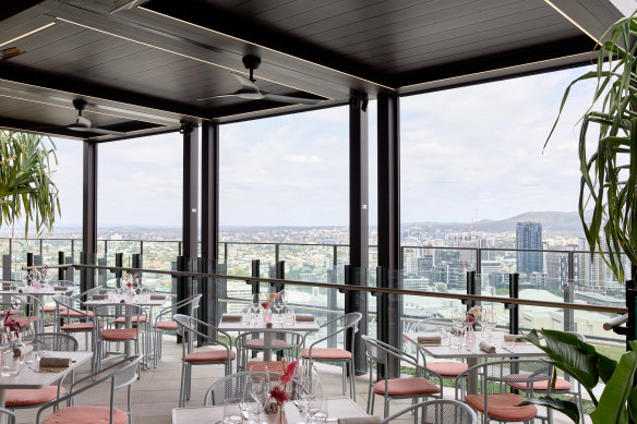 Aloria boasts some eye-popping views of South Bank and Brisbane’s CBD.