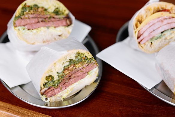 Sarni’s chef-made sandwiches are some of the best in town.