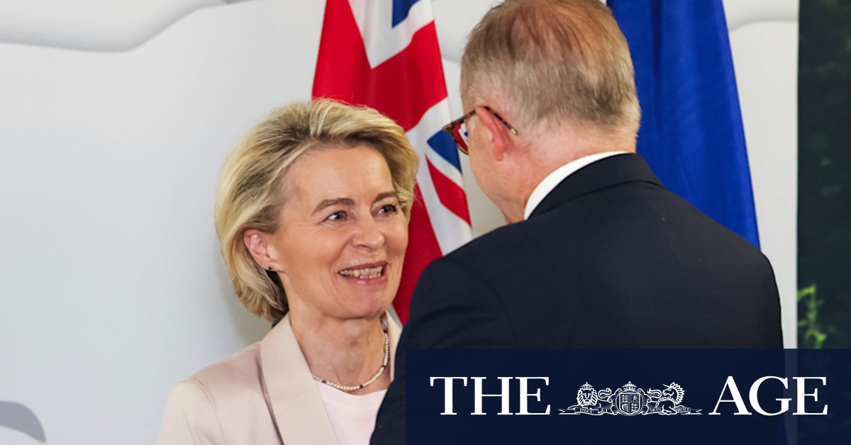 Europe steps up plan for defence pact with Australia