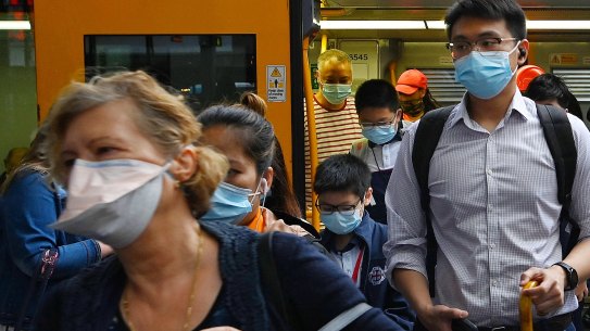 Mask rules have been eased in NSW but remain mandatory on public transport. 