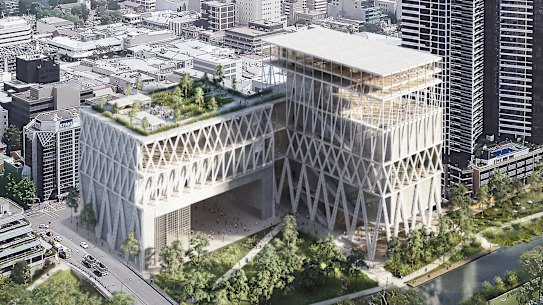 The new Powerhouse Museum earmarked for the Parramatta River.