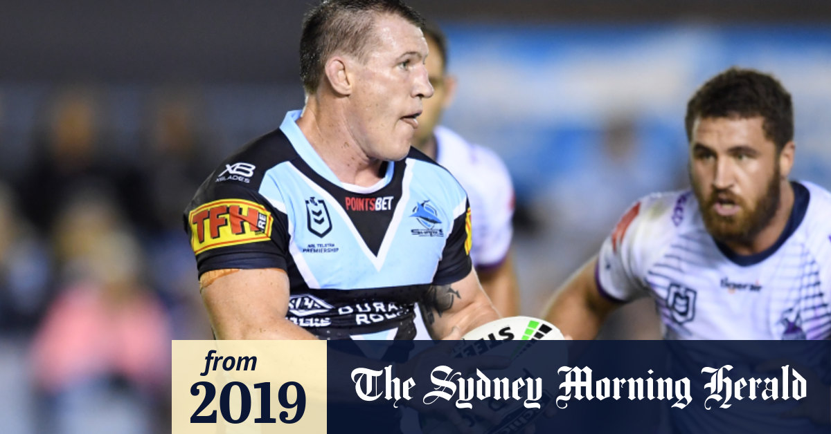 Nrl 2019 Cronulla S Paul Gallen Stands By Cameron Munster Cameron Smith Full Time Blow Up At Shark Park