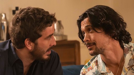 Ryan Corr and Bob Morley do the bantering bloke stuff beautifully in In Limbo.