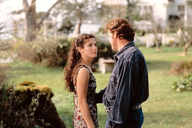 Sandra Bullock and Adian Quinn in Practical Magic.