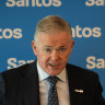 Santos chief executive Kevin Gallagher