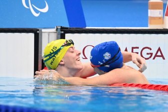 Australia’s Rachael Watson has won gold in the women’s 50m freestyle S4 final.
