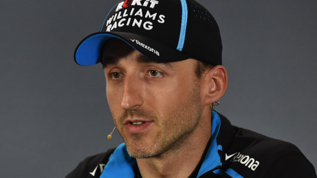 Polish driver Robert Kubica, who is back in F1 after a life-threatening crash.