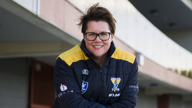 Bec Goddard found her coaching fire in Canberra this year.