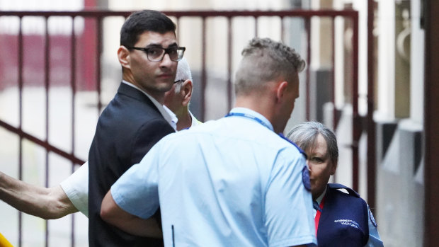 Joseph Esmaili arrives at the Supreme Court in Melbourne on Monday.